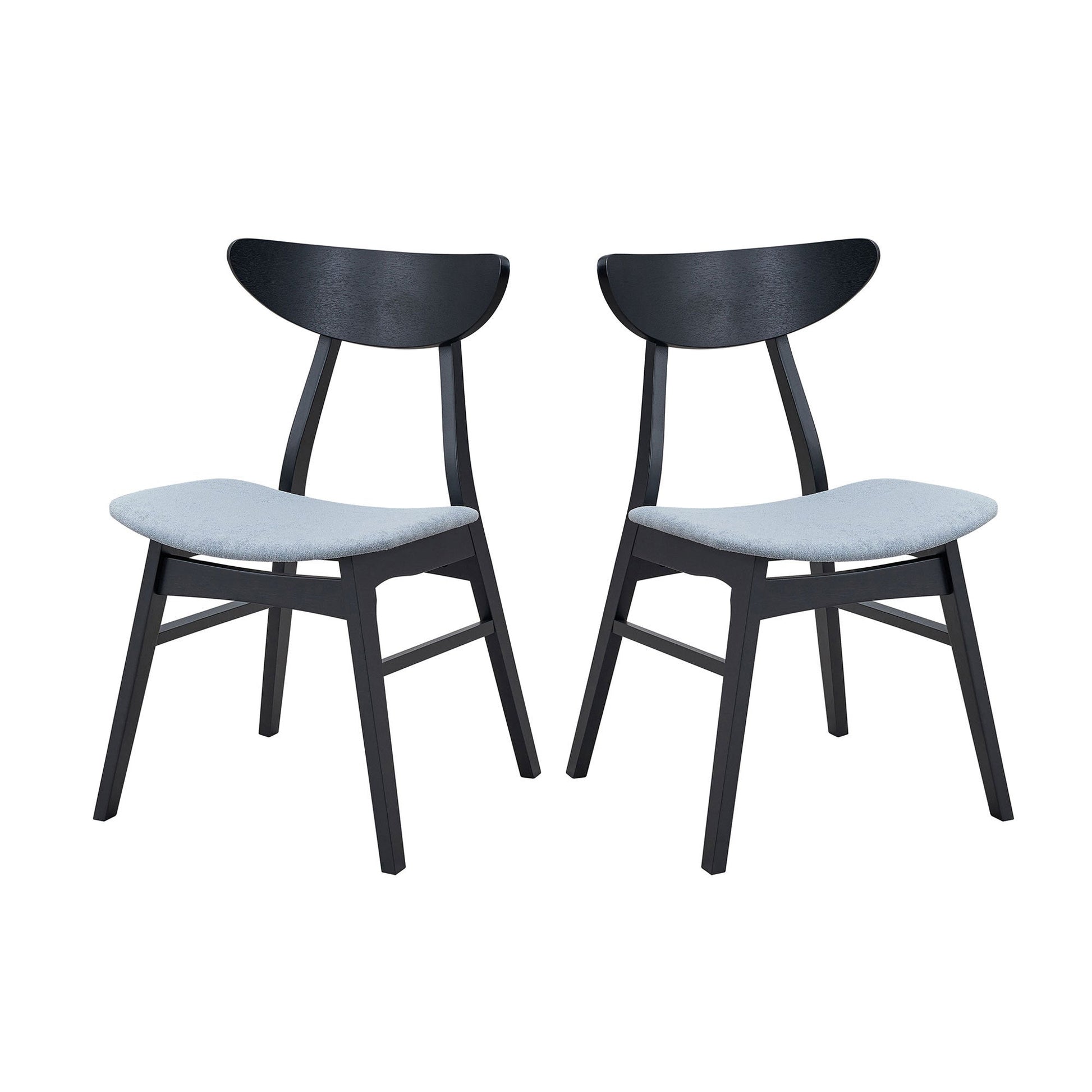 (1 Table+6 Chairs) 78.74 Inch Modern Dining Table Set of 7 pcs,Wooden Table and Chairs for Living Room,Large Kitchen Set Oval Table for Restaurant,Black - 1st Choice Furniture Direct