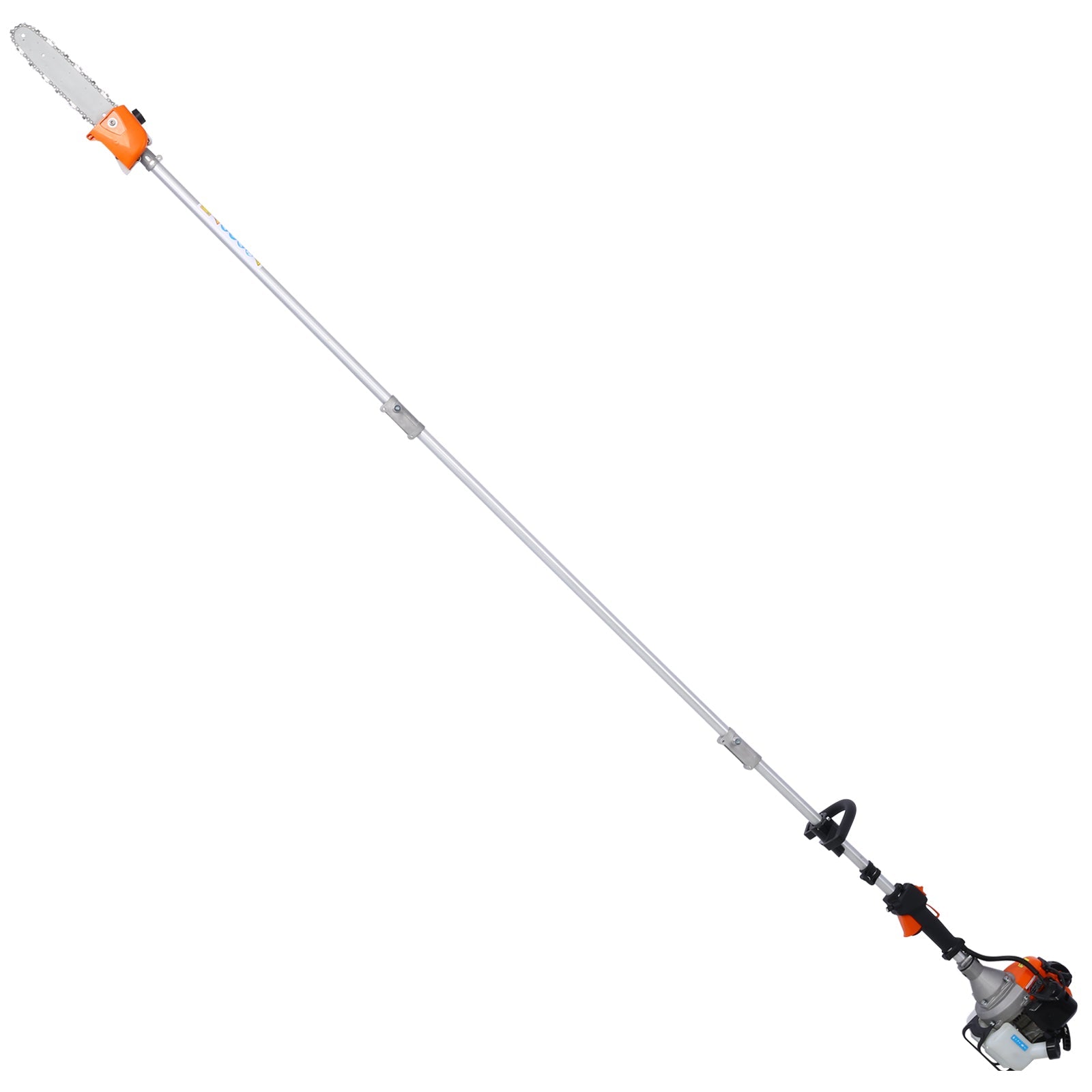 10 in 1 Multi - Functional Trimming Tool, 33CC 2 - Cycle Garden Tool System with Gas Pole Saw, Hedge Trimmer, Grass Trimmer, and Brush Cutter EPA Compliant - 1st Choice Furniture Direct
