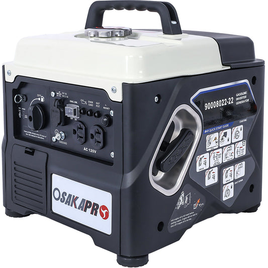 1000W Portable Inverter Generator – Quiet Gas Powered 1200W Peak Compact Generator - 1st Choice Furniture Direct