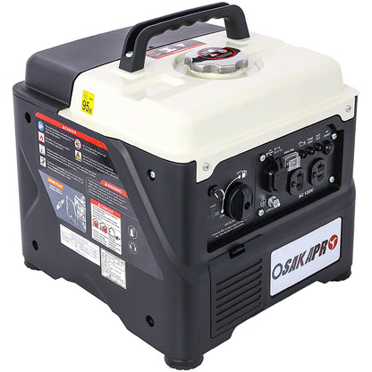 1000W Portable Inverter Generator – Quiet Gas Powered 1200W Peak Compact Generator - 1st Choice Furniture Direct