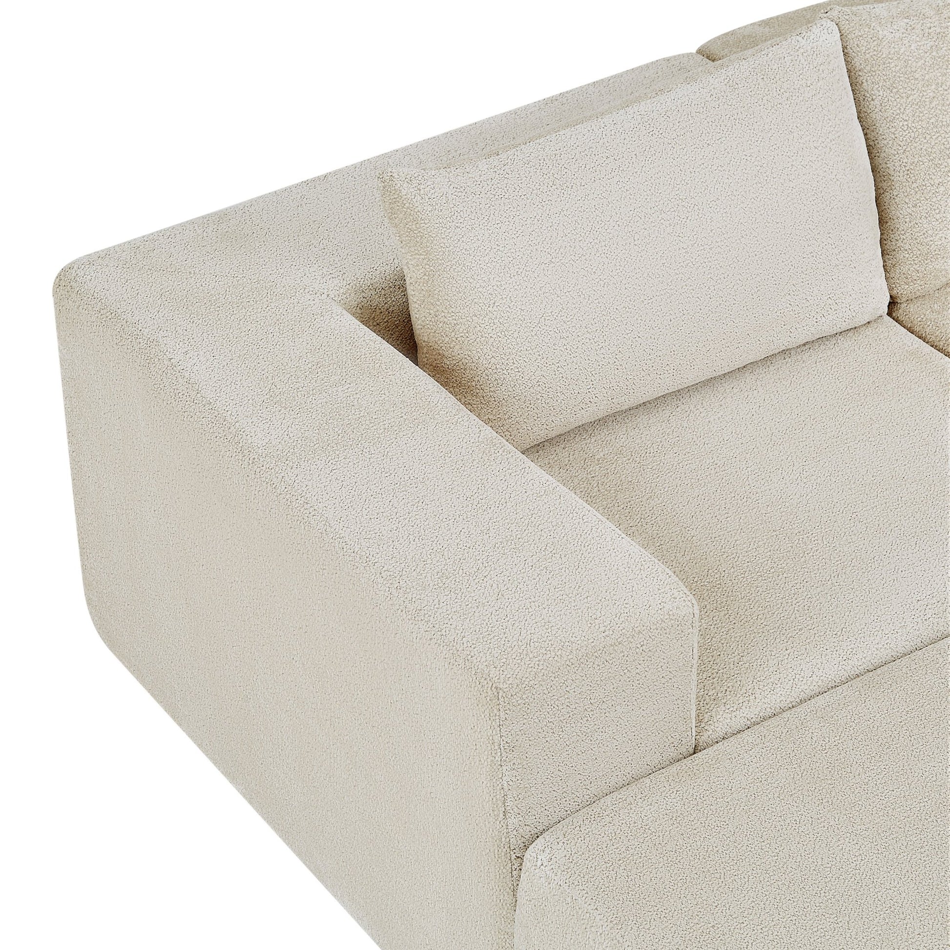 107' Compressed Sectional Sofas (Khaki) - 1st Choice Furniture Direct