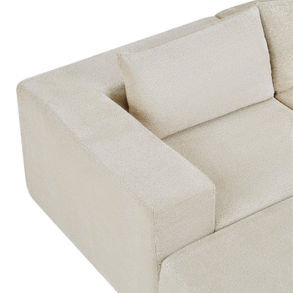 107' Compressed Sectional Sofas (Khaki) - 1st Choice Furniture Direct