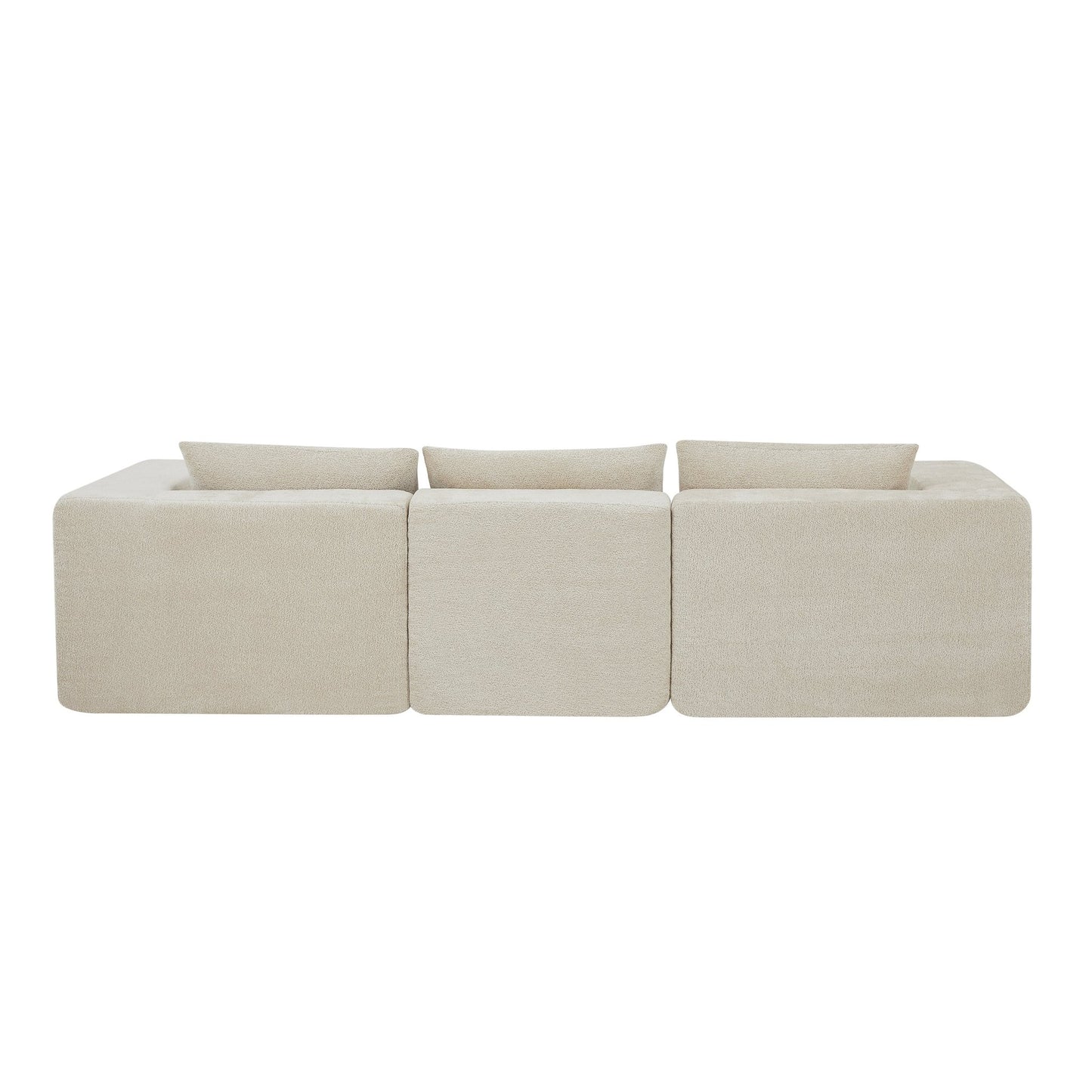 107' Compressed Sectional Sofas (Khaki) - 1st Choice Furniture Direct