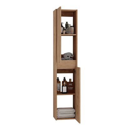 12' Bathroom Side Cabinet, 2 - Soft Close Doors, Float Mounting Design, 12*2(KD - Packing) - 1st Choice Furniture Direct