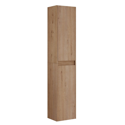12' Bathroom Side Cabinet, 2 - Soft Close Doors, Float Mounting Design, 12*2(KD - Packing) - 1st Choice Furniture Direct