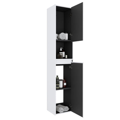12' Bathroom Side Cabinet,2 - Soft Close Doors,Float Mounting Design,12*2(KD - Packing) - 1st Choice Furniture Direct