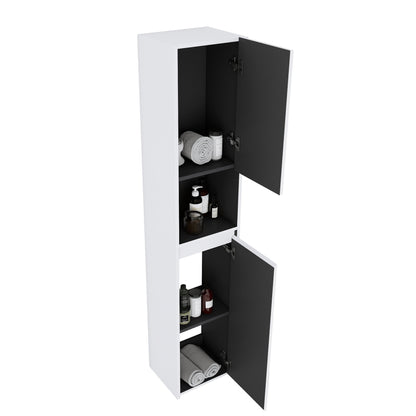 12' Bathroom Side Cabinet,2 - Soft Close Doors,Float Mounting Design,12*2(KD - Packing) - 1st Choice Furniture Direct