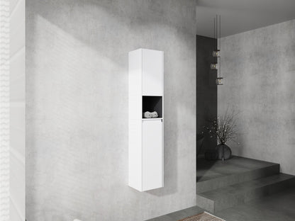 12' Bathroom Side Cabinet,2 - Soft Close Doors,Float Mounting Design,12*2(KD - Packing) - 1st Choice Furniture Direct