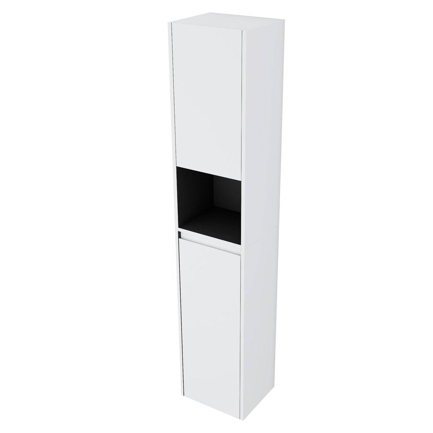 12' Bathroom Side Cabinet,2 - Soft Close Doors,Float Mounting Design,12*2(KD - Packing) - 1st Choice Furniture Direct