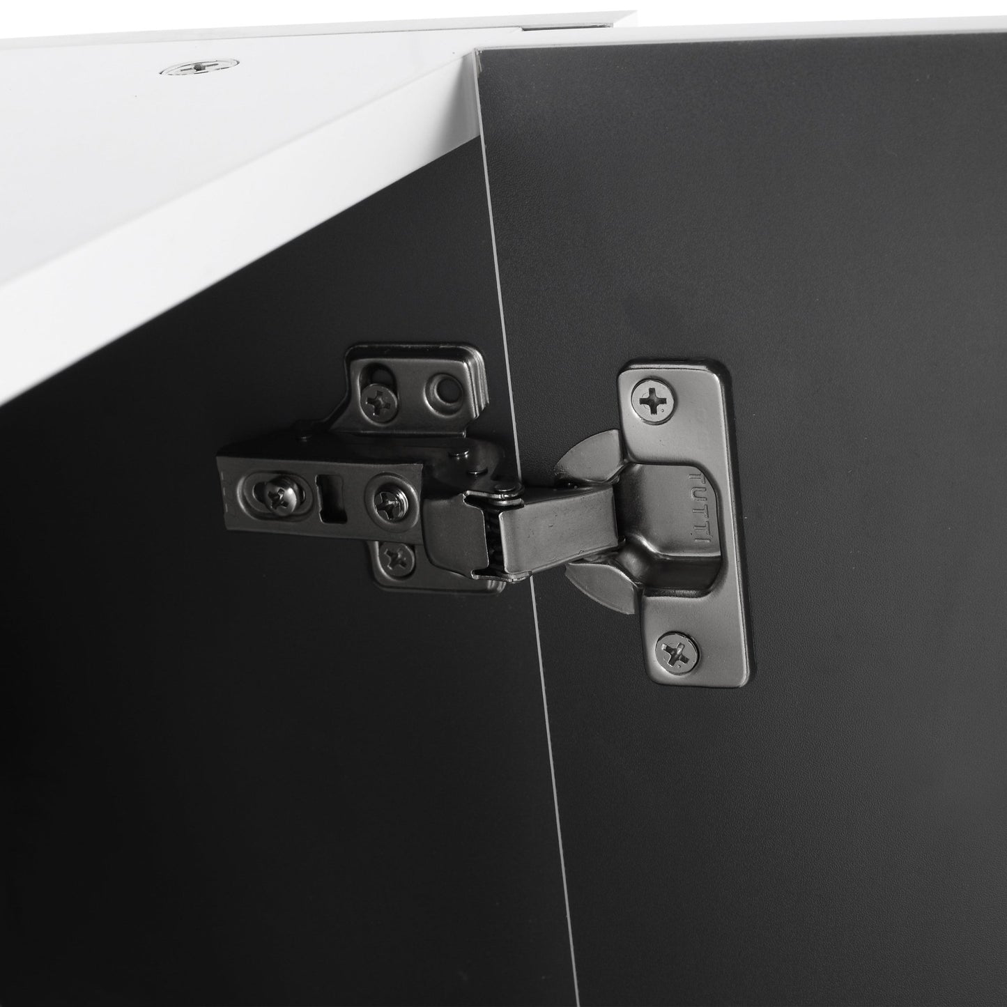 12' Bathroom Side Cabinet,2 - Soft Close Doors,Float Mounting Design,12*2(KD - Packing) - 1st Choice Furniture Direct