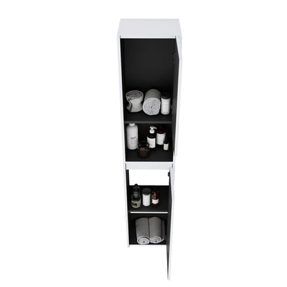 12' Bathroom Side Cabinet,2 - Soft Close Doors,Float Mounting Design,12*2(KD - Packing) - 1st Choice Furniture Direct