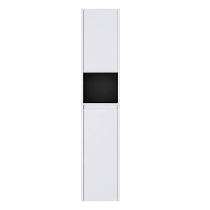 12' Bathroom Side Cabinet,2 - Soft Close Doors,Float Mounting Design,12*2(KD - Packing) - 1st Choice Furniture Direct