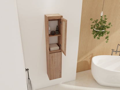 12' Bathroom Side Cabinet,Soft Close Doors,Float Mounting Design, 00512IMO - 00112IMO (KD - Packing) - 1st Choice Furniture Direct