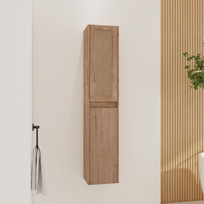 12' Bathroom Side Cabinet,Soft Close Doors,Float Mounting Design, 00512IMO - 00112IMO (KD - Packing) - 1st Choice Furniture Direct
