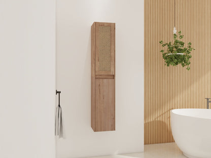 12' Bathroom Side Cabinet,Soft Close Doors,Float Mounting Design, 00512IMO - 00112IMO (KD - Packing) - 1st Choice Furniture Direct