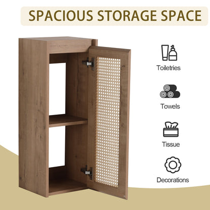12' Bathroom Side Cabinet,Soft Close Doors,Float Mounting Design,(KD - Packing) - 1st Choice Furniture Direct