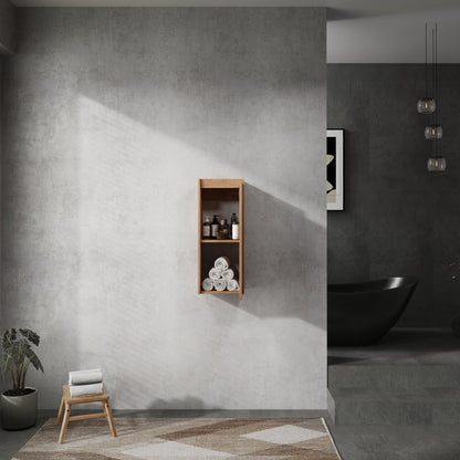 12' Bathroom Side Cabinet,Soft Close Doors,Float Mounting Design,(KD - Packing) - 1st Choice Furniture Direct