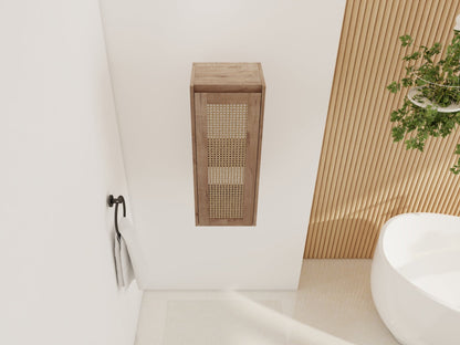 12' Bathroom Side Cabinet,Soft Close Doors,Float Mounting Design,(KD - Packing) - 1st Choice Furniture Direct