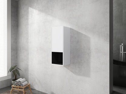 12' Bathroom Side Cabinet,Soft Close Doors,Float Mounting Design,(KD - Packing) - 1st Choice Furniture Direct