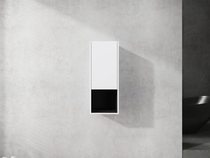 12' Bathroom Side Cabinet,Soft Close Doors,Float Mounting Design,(KD - Packing) - 1st Choice Furniture Direct