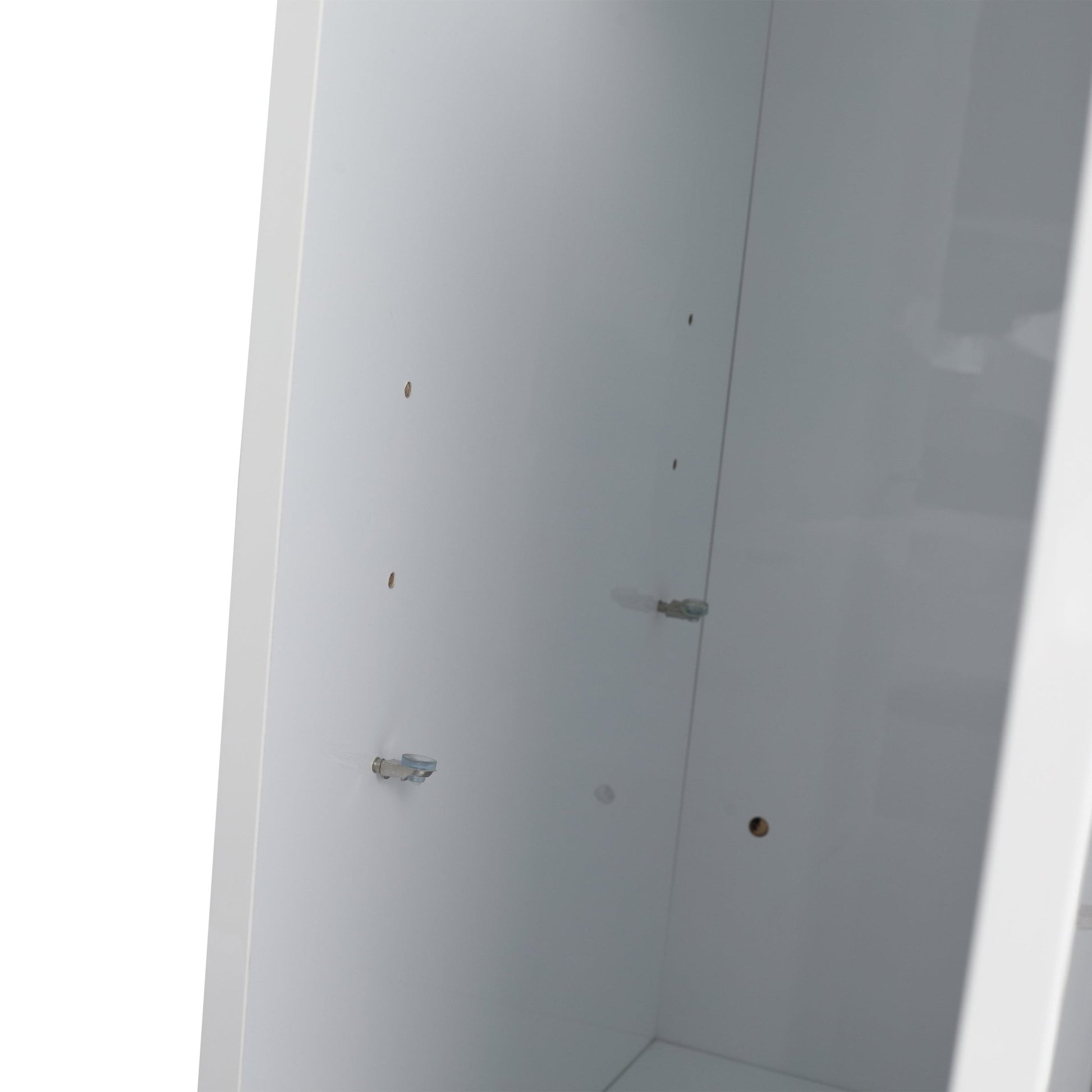 12' freestanding Bathroom Storage Cabinet, Soft Close Doors, Glossy White,(KD - Packing) - 1st Choice Furniture Direct