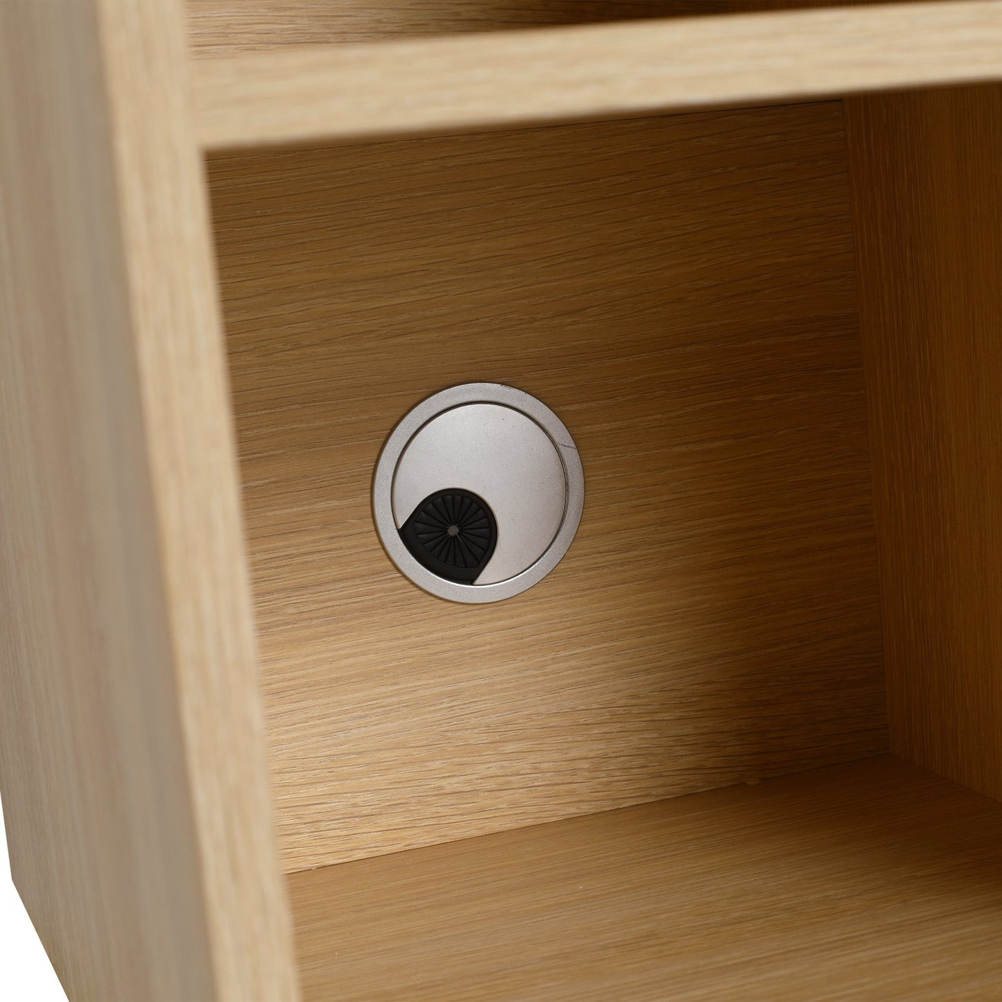 12 Inch Small Wall Mounted Storage Shelves, Bathroom Storage, Plywood, American White Oak - 1st Choice Furniture Direct