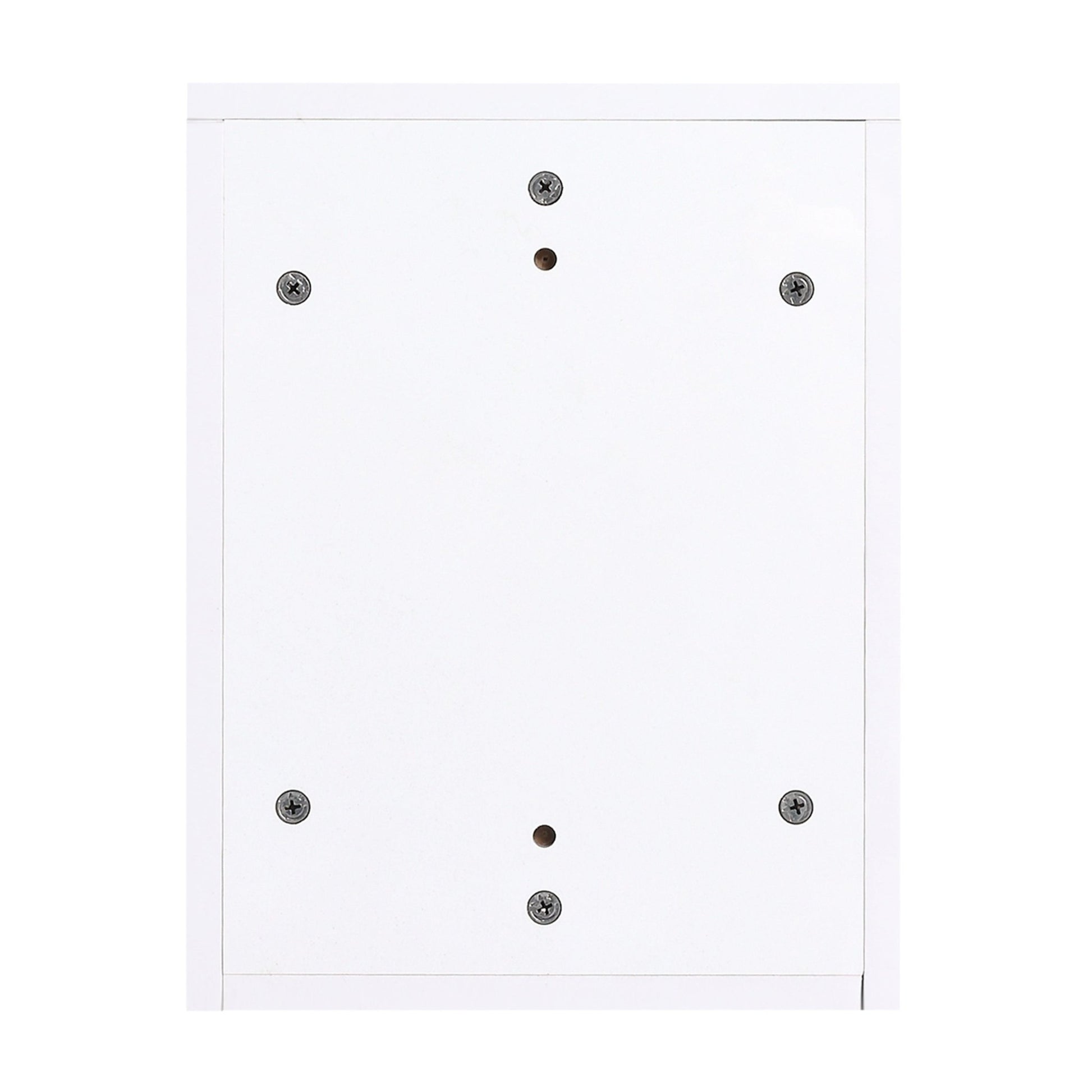 12 Inch Small Wall Mounted Storage Shelves, Suitable For Small Bathroom, Glossy White - 1st Choice Furniture Direct