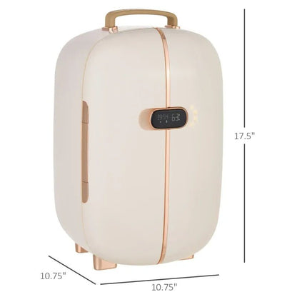 12L Skincare Mini Fridge | Makeup Refrigerator with LED Display - 1st Choice Furniture Direct