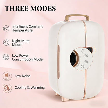 12L Skincare Mini Fridge | Makeup Refrigerator with LED Display - 1st Choice Furniture Direct