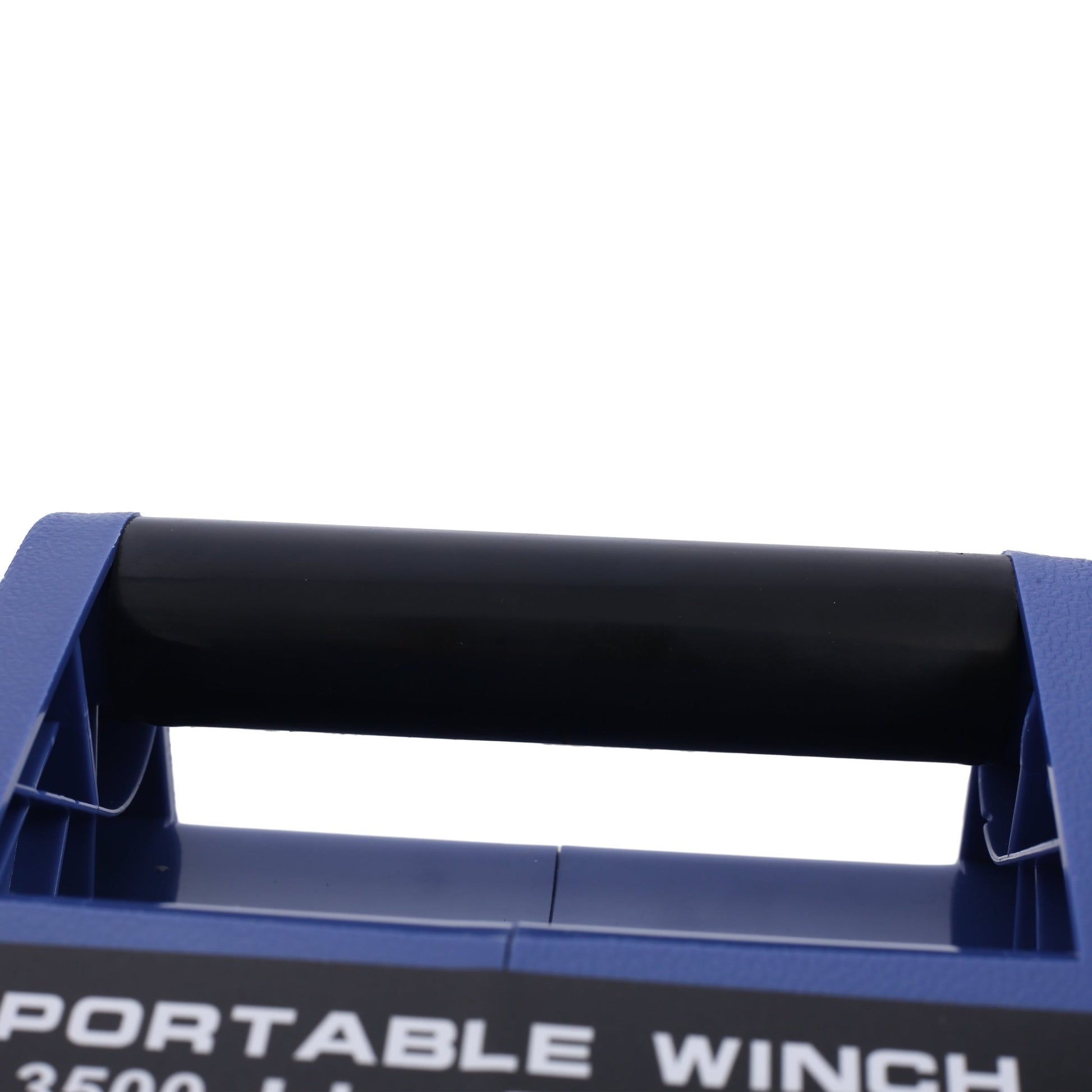 12v 3500lbs Trailer Winch,Reversible Electric Winch, for Boats up to 5000 lbs.,with synthetic rope,with extra pulley hook,power in and power out,with manual function.blue plastic casing - 1st Choice Furniture Direct