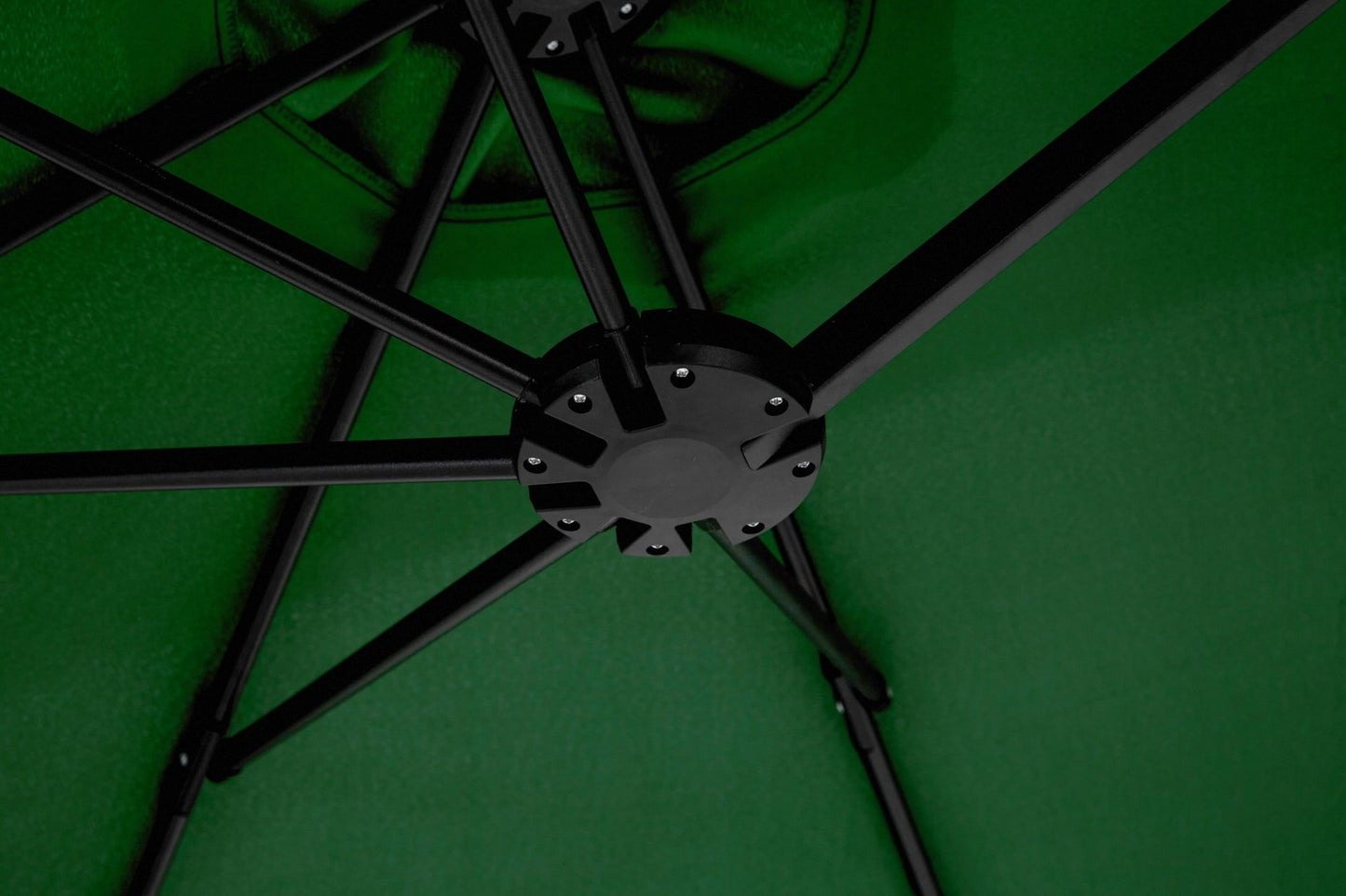 14.8 Ft Double Sided Outdoor Umbrella Rectangular Large with Crank ( Dark green)(No Base) - 1st Choice Furniture Direct