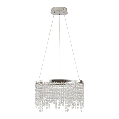 16 - inch Luxury Crystal LED Chandelier - Adjustable Height and Color Temperature (3000K - 6000K) - Modern Chandelier for Living Room, Dining Room and Bedroom - 1st Choice Furniture Direct