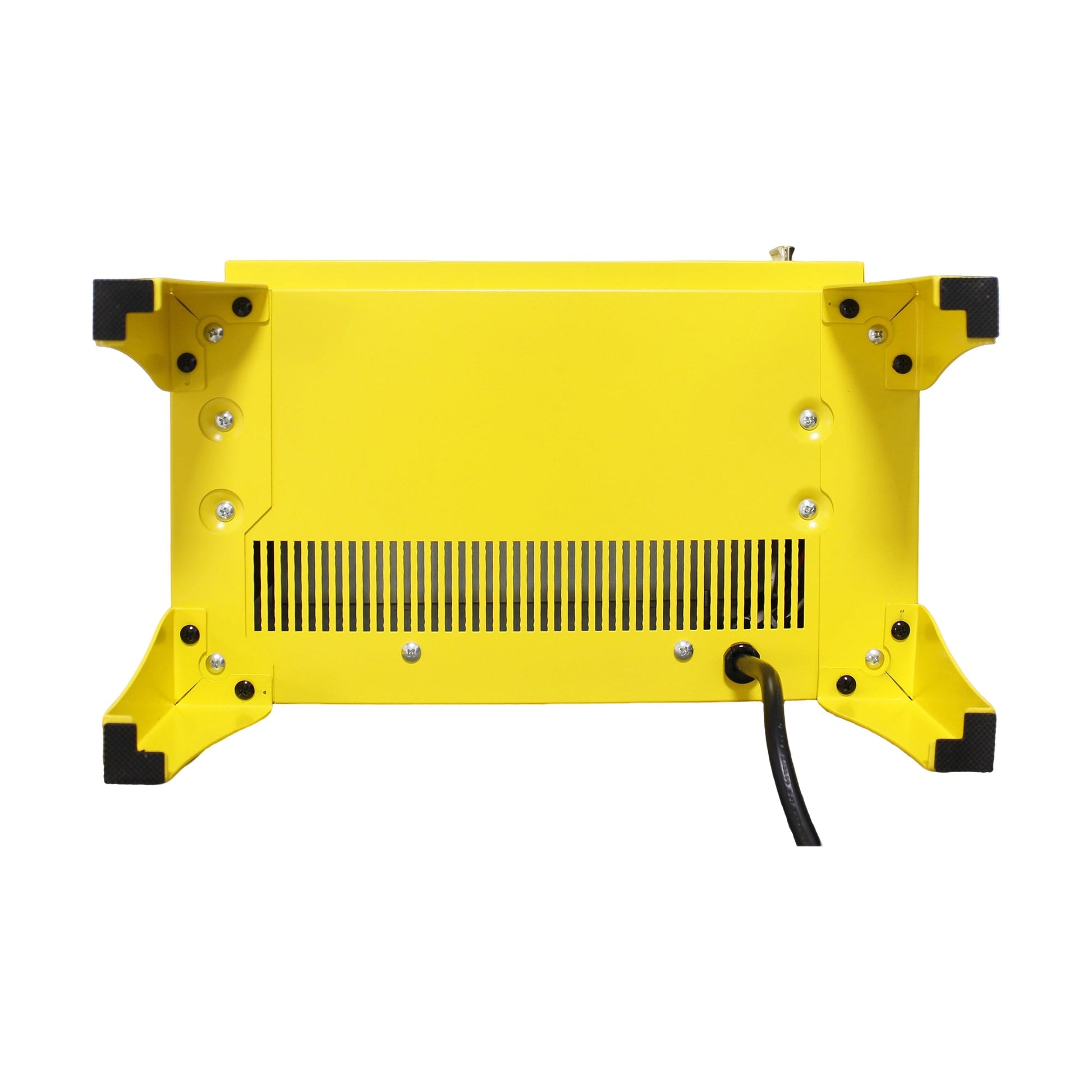 18 inch Freestanding Electric Fireplace Stove heater with 3D Flame effect,Lemon Yellow - 1st Choice Furniture Direct
