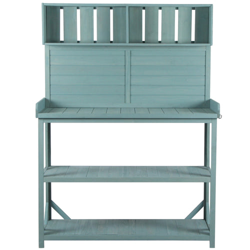 1st Choice Furniture Direct 1st Choice 65" Farmhouse Potting Bench - Rustic Outdoor Workstation