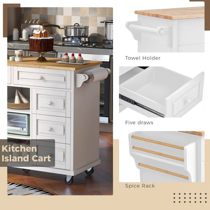 1st Choice Furniture Direct 1st Choice Efficient Organization Kitchen Cart and Stylish Mobility