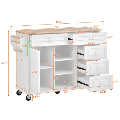 1st Choice Furniture Direct 1st Choice Efficient Organization Kitchen Cart and Stylish Mobility