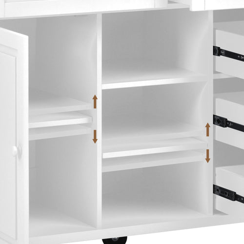 1st Choice Furniture Direct 1st Choice Efficient Organization Kitchen Cart and Stylish Mobility