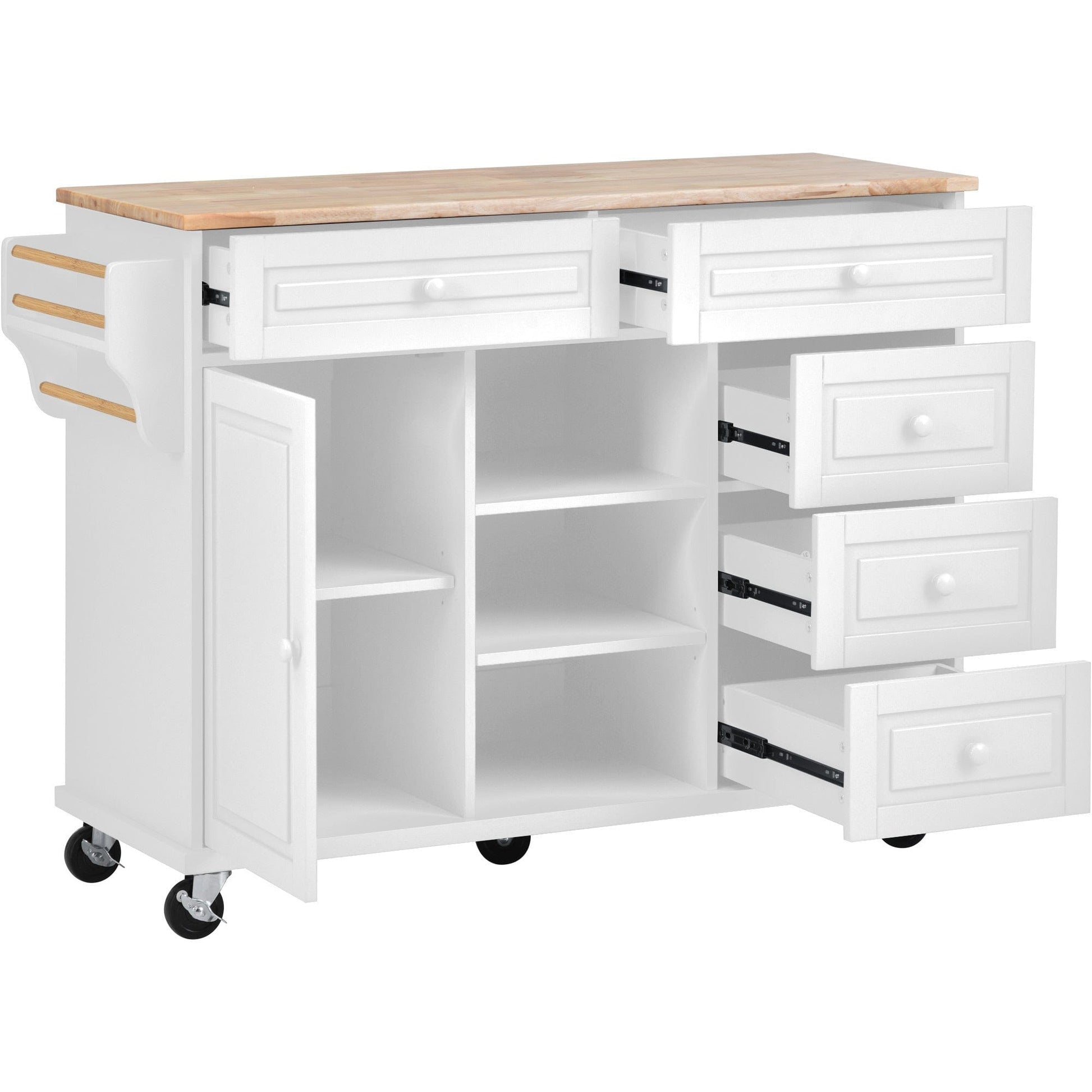 1st Choice Furniture Direct 1st Choice Efficient Organization Kitchen Cart and Stylish Mobility