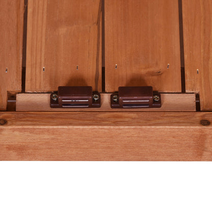 1st Choice Furniture Direct 1st Choice Outdoor Potting Bench - Rustic Wood Table with Storage