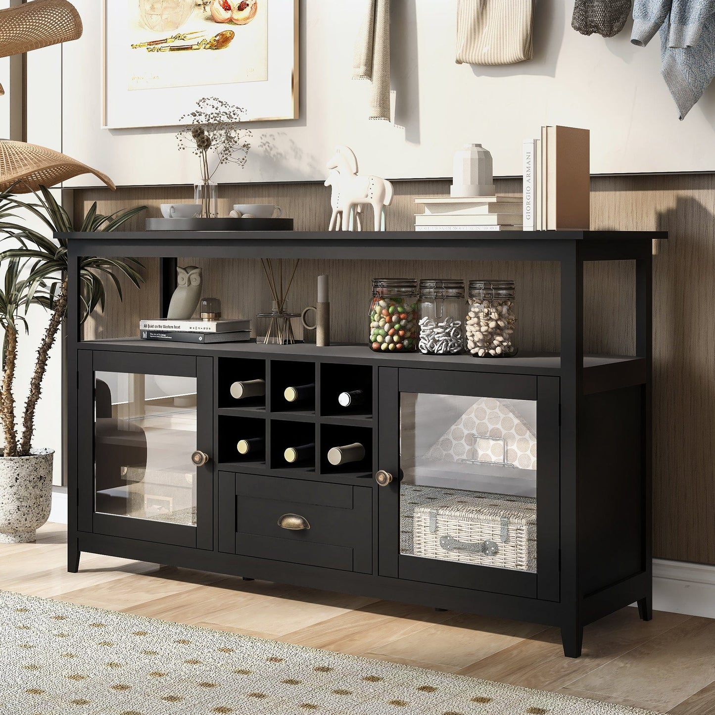 1st Choice Furniture Direct 1st Choice Versatile Living Room Console Table with Large Storage