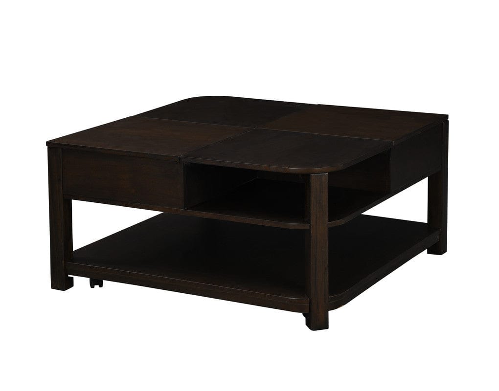 1st Choice Furniture Direct 3Pc Pk Coffee/End Set 1st Choice Dark Brown MDF 3-Piece Coffee and End Table Set