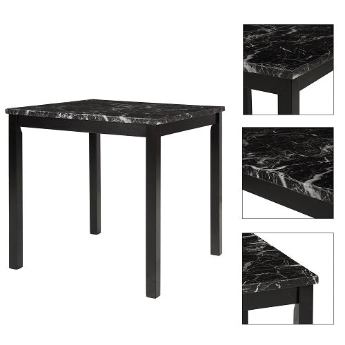 1st Choice Furniture Direct 5Pc Pk Dining Set 1st Choice 5-Piece Kitchen Table Set | Modern Marble Top Dining