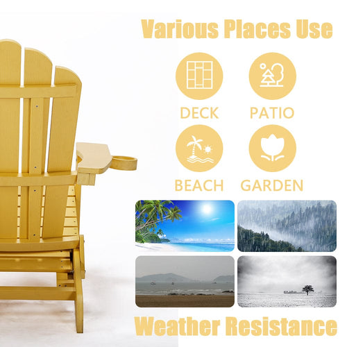 1st Choice Furniture Direct Adirondack Chair 1st Choice Oversized Folding Adirondack Chair with Pullout Ottoman