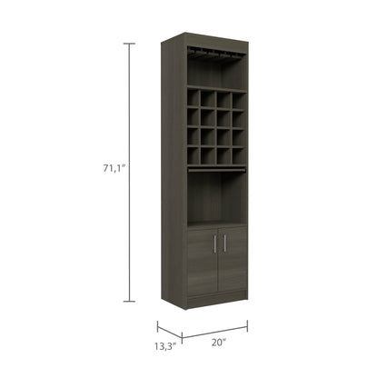 1st Choice Furniture Direct Bar Cabinet 1st Choice Smoke Grey Bar Cabinet Ergonomic Design Perfect Drink Storage