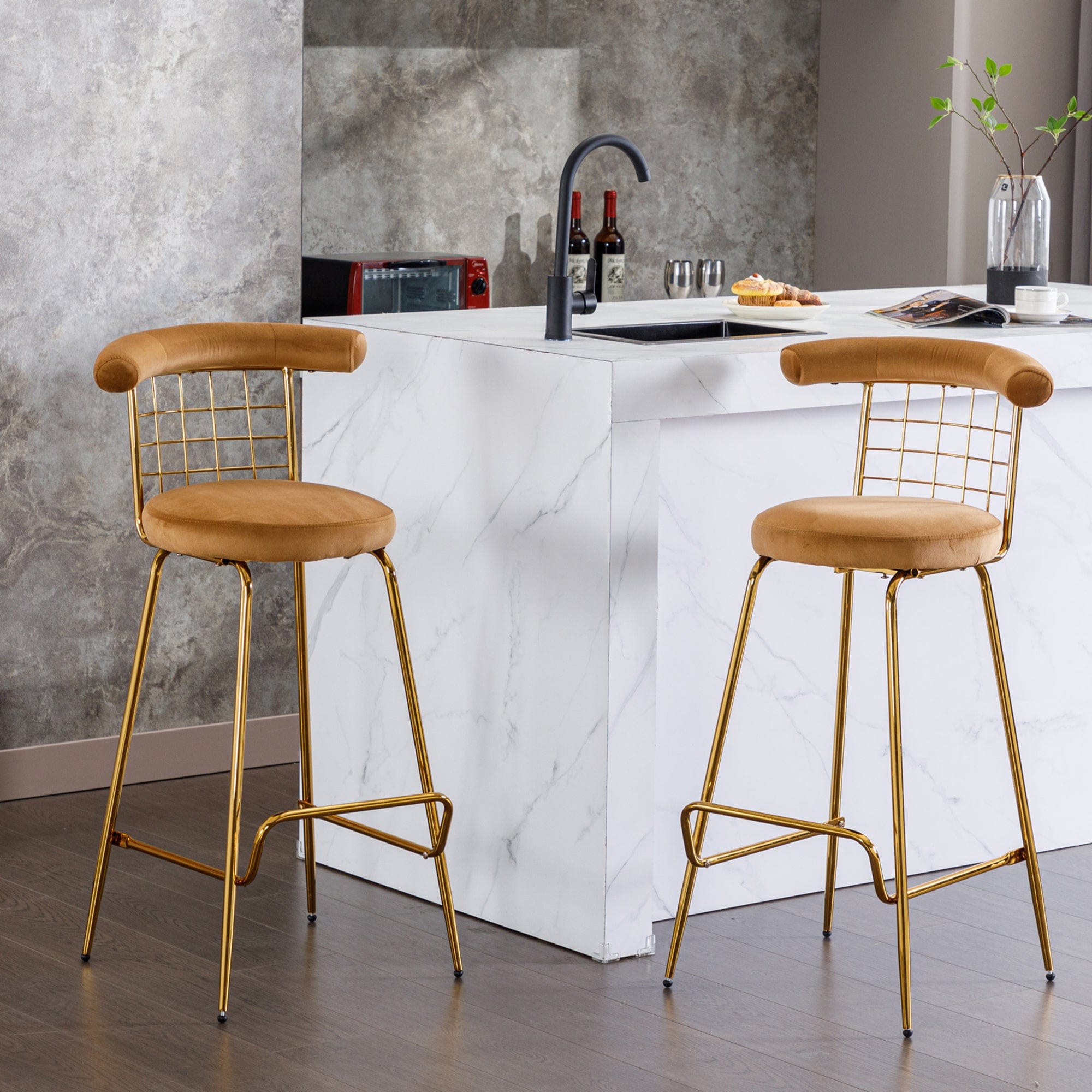 Luxury bar stool discount chairs