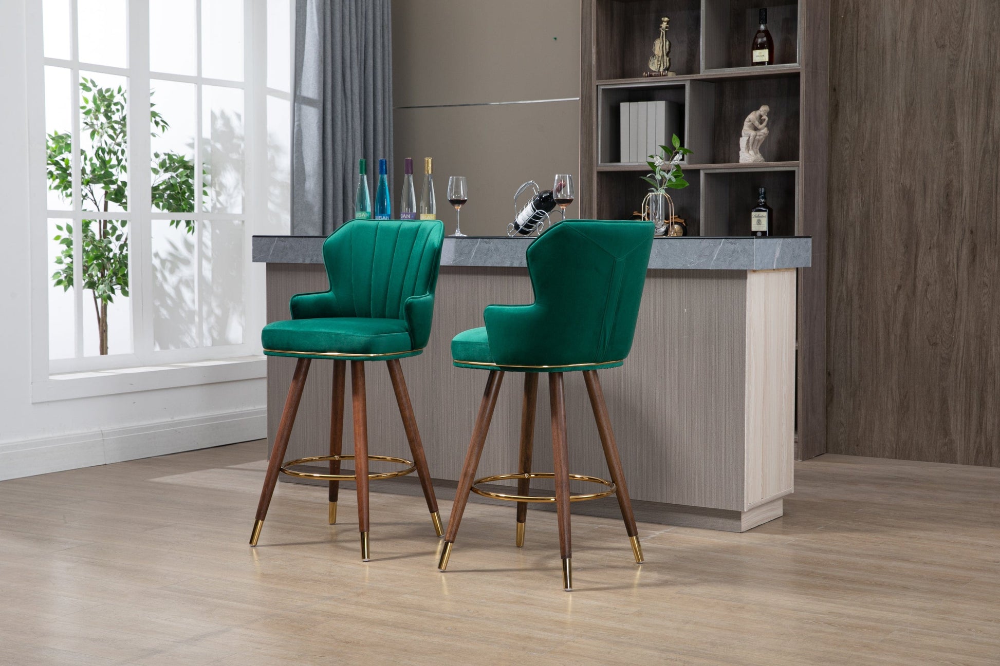 1st Choice Furniture Direct Bar Stool 1st Choice Modern Adjustable Swivel Bar Stools with Backrest