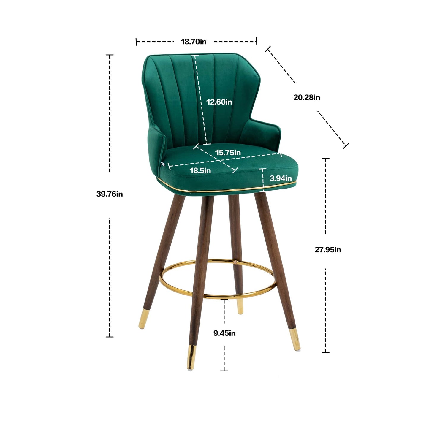 1st Choice Furniture Direct Bar Stool 1st Choice Modern Adjustable Swivel Bar Stools with Backrest