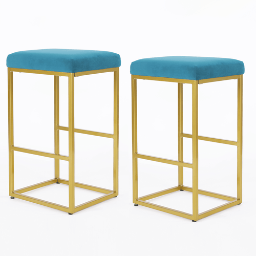 1st Choice Furniture Direct Bar Stool (Set of 2) 1st Choice Modern Industrial Backless Barstools- Set of 2