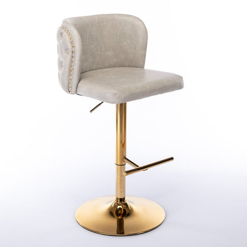 1st Choice Furniture Direct Bar Stools 1st Choice Modern Swivel Barstools Adjustable Seat Height - Set of 2