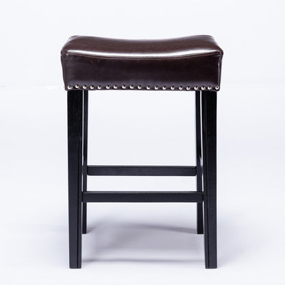 1st Choice Furniture Direct Barstools 1st Choice Modern 26" Counter Height Kitchen Counter Backless - Set of 2